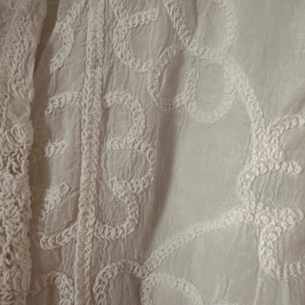 Pol White Embroidered Cotton Top - Picture 4 of 10